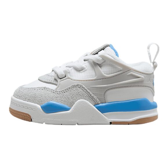 Jordan 4 RM Baby/Toddler Shoes (FQ7937-104 White/White/Neutral Grey) Size 8
